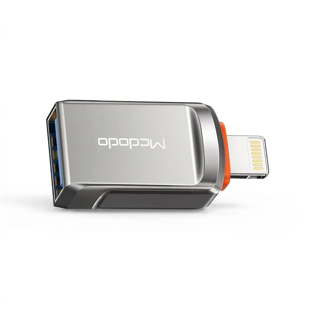 مبدل OTG تبدیل USB به لایتنینگ مک دودو مدل NewPack 2022