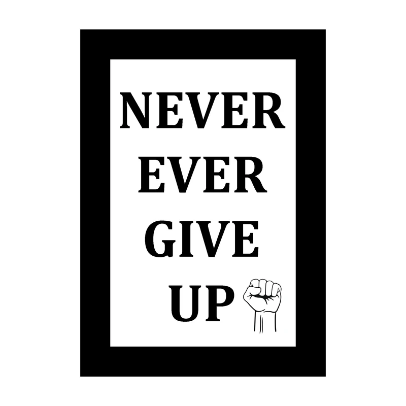 تابلو شاسی طرح NEVER کد 06