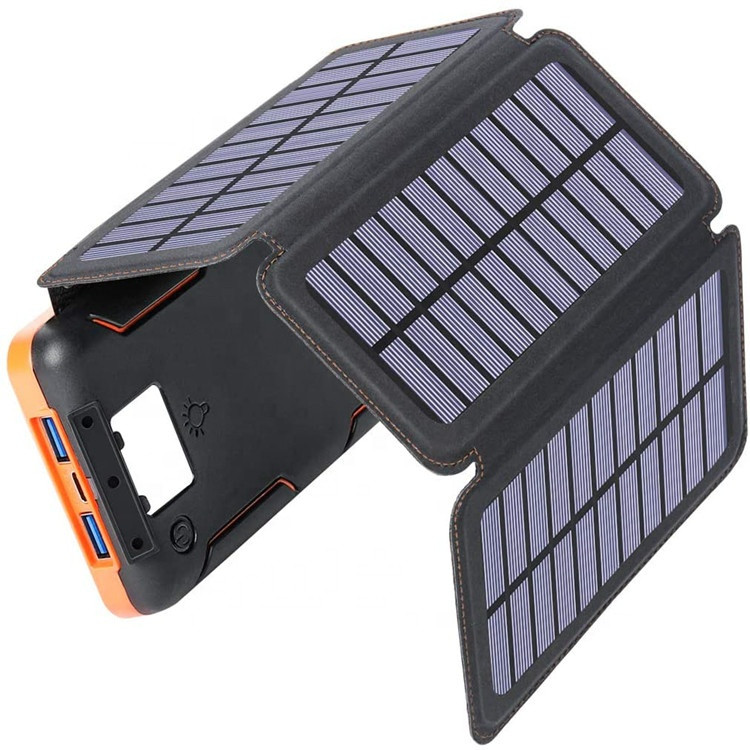شارژ همراه خورشیدی مدل Solar4Fold ظرفیت 20000 میلی آمپر ساعت