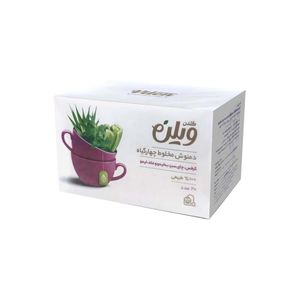 دمنوش چهارگیاه تناسب گلدن ویلن بسته 20 عددی