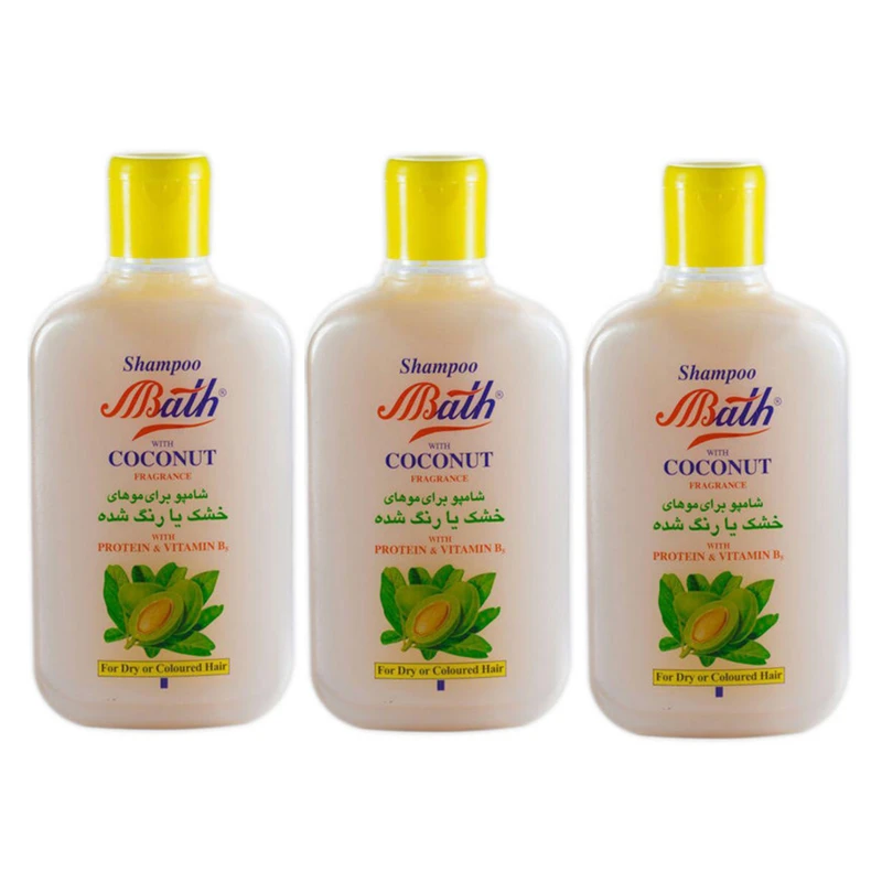شامپو مو بس مدل 303 حجم 1000 میلی لیتر مجموعه 3 عددی