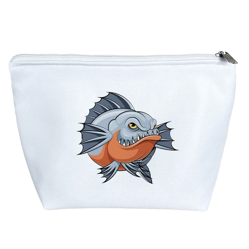 کیف لوازم آرایش دخترانه خندالو مدل ماهی کد 6154