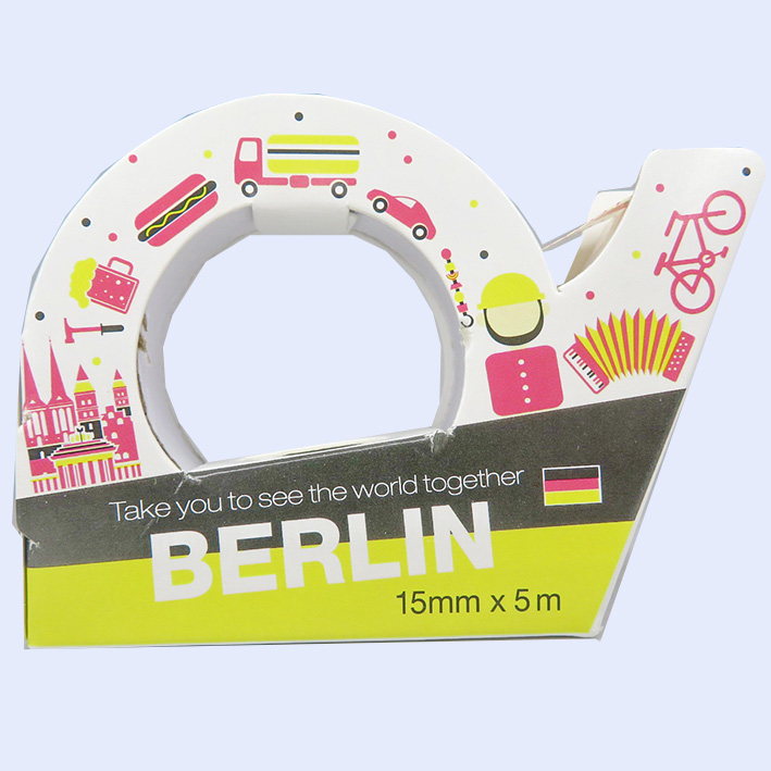 چسب نواری طرح کشور آلمان برلین مدل واشی کد01 عرض 1.5 سانتی متر