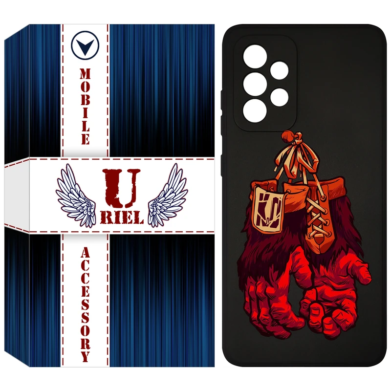 کاور یوریل مدل KSH کد 77 طرح دستکش مناسب برای گوشی موبایل سامسونگ Galaxy A33 5G