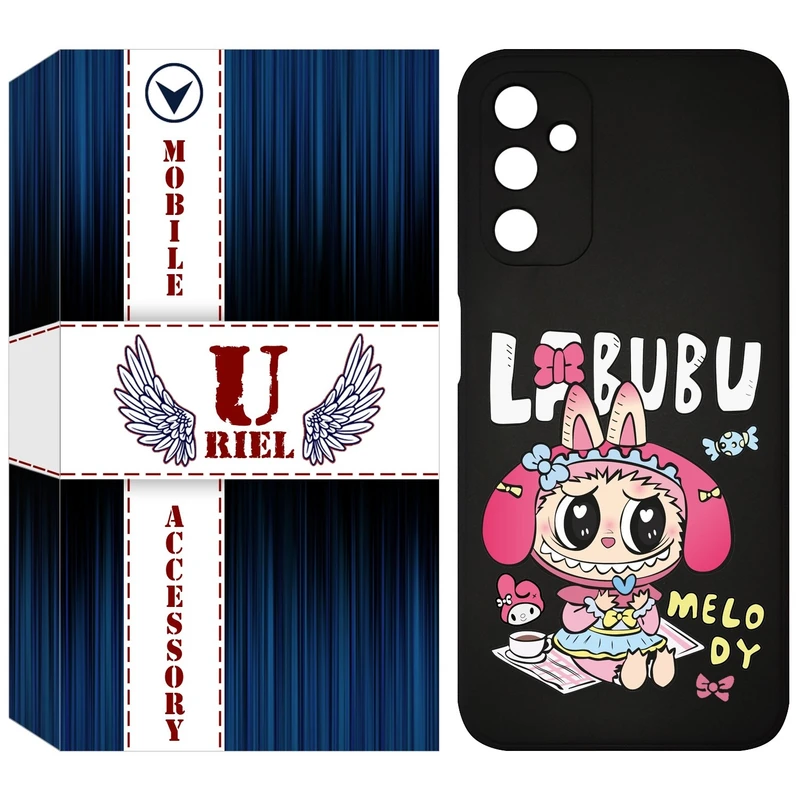 کاور یوریل قاب مدل KSH کد 140 طرح عروسک لبوبو مناسب برای گوشی موبایل سامسونگ Galaxy M14