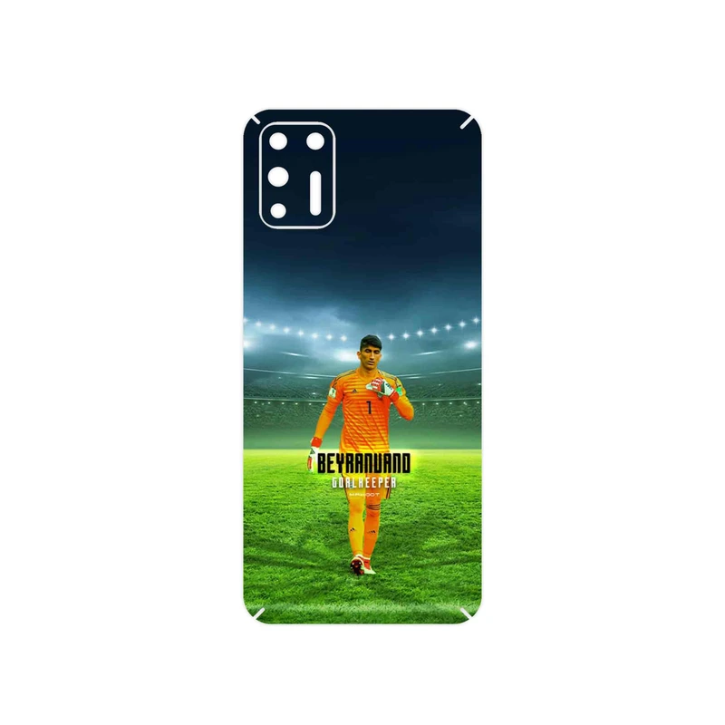 برچسب پوششی ماهوت مدل Alireza Beiranvand مناسب برای گوشی موبایل موتورولا Moto G9 Plus