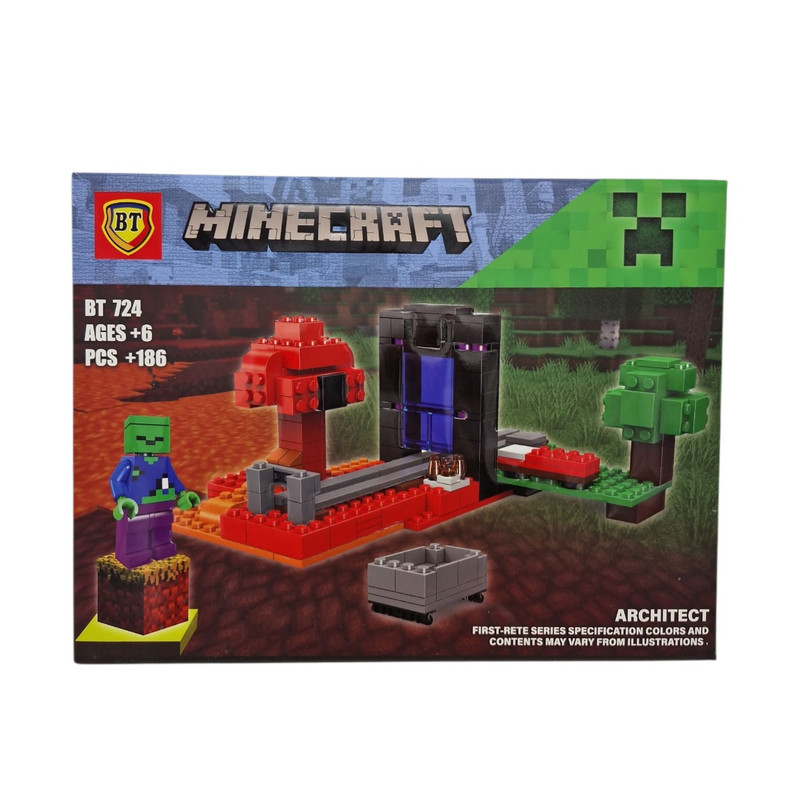 ساختنی 186 تکه بی تی مدل 724