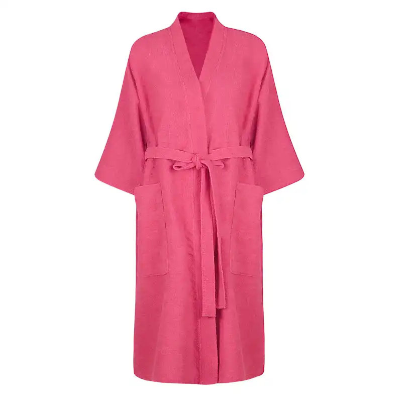 حوله پالتویی روماک مدل نیلوفرین سایز 110 به همراه کلاه هندی