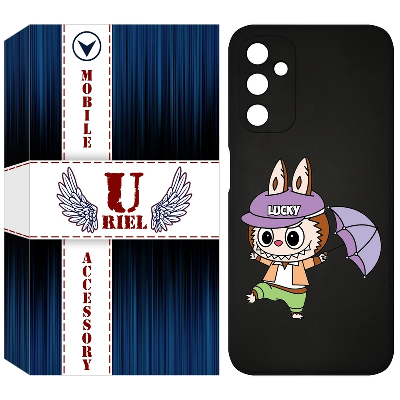 کاور یوریل مدل KSH کد 125 طرح عروسک لبوبو مناسب برای گوشی موبایل سامسونگ Galaxy A14 4G / A14 5G