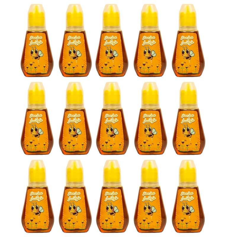 عسل پمپی نمونه خوانسار - 230 گرم - بسته 12 عددی