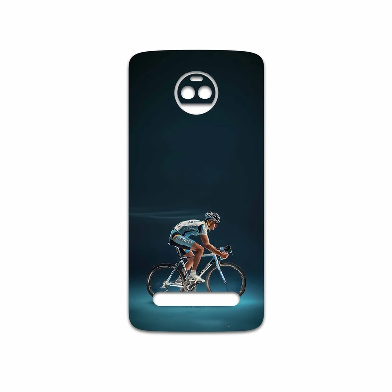 برچسب پوششی ماهوت مدل Road cycling مناسب برای گوشی موبایل موتورولا Moto Z2 Force