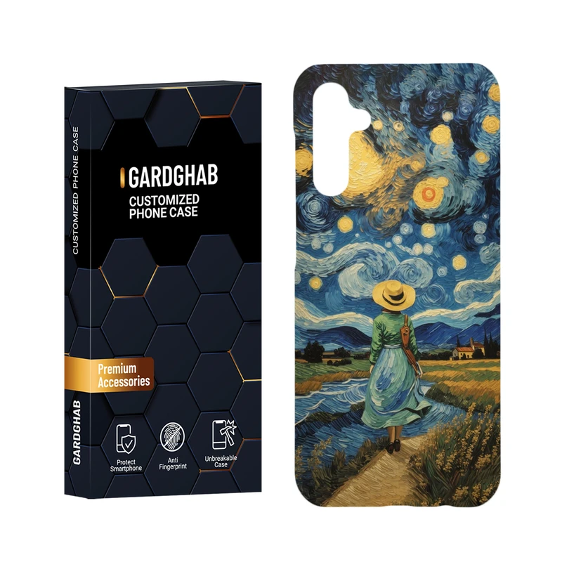 کاور گارد قاب مدل هنری مناسب برای گوشی موبایل سامسونگ Galaxy M14 5G / F14