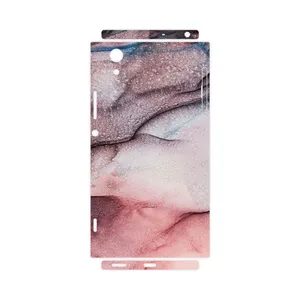 MAHOOT Smoky pink marble-FullSkin Cover Sticker for Sony Xperia XA1