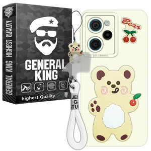General King B-Gilasi21 Cover For Xiaomi Poco X5 Pro With hanging strap