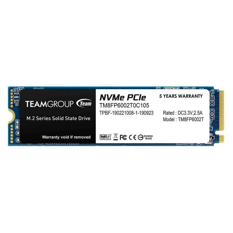 اس اس دی اینترنال تیم گروپ مدل M.2 MP33 ظرفیت 2 ترابایت