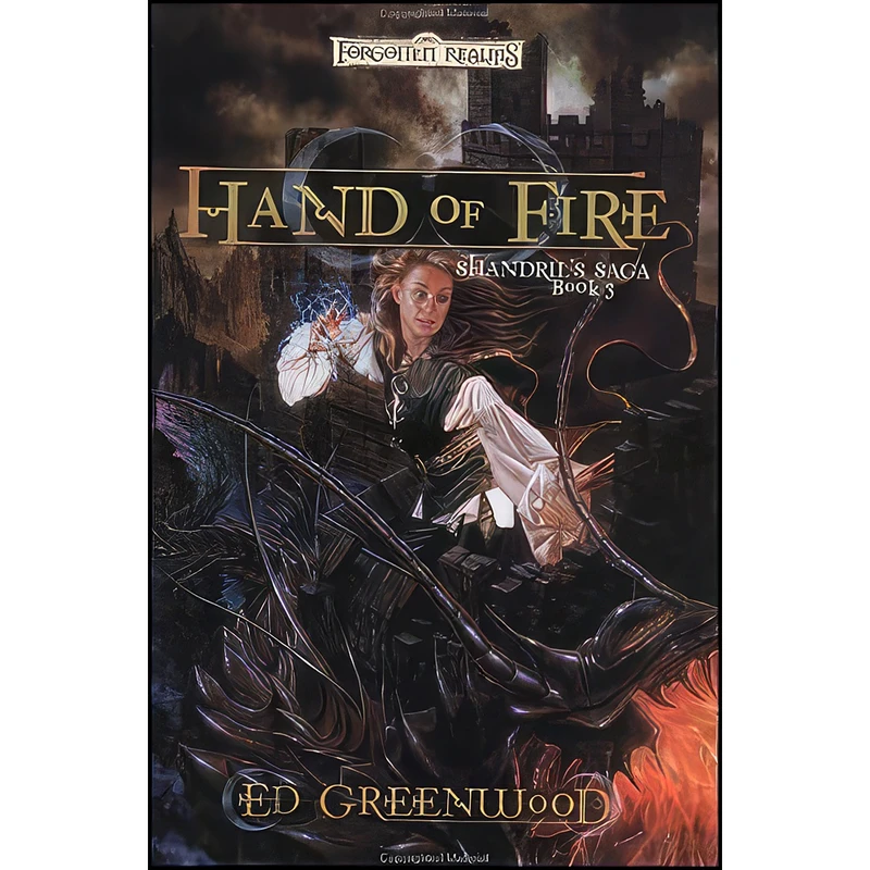 کتاب Hand of Fire  اثر Ed Greenwood انتشارات Wizards of the Coast