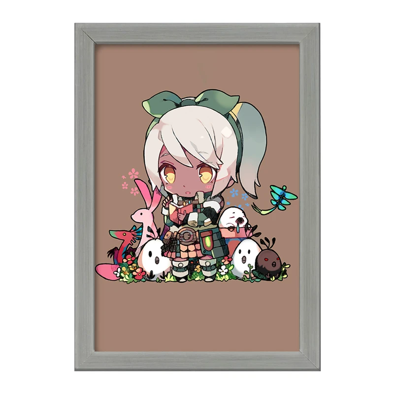 تابلو خندالو طرح بازی شکارچی هیولا (Monster Hunter) کد 33256