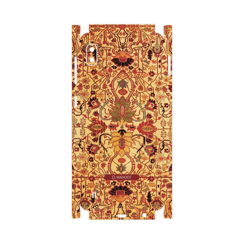 برچسب پوششی ماهوت مدل Persian-Carpet-Yellow-FullSkin مناسب برای گوشی موبایل سامسونگ Galaxy A10