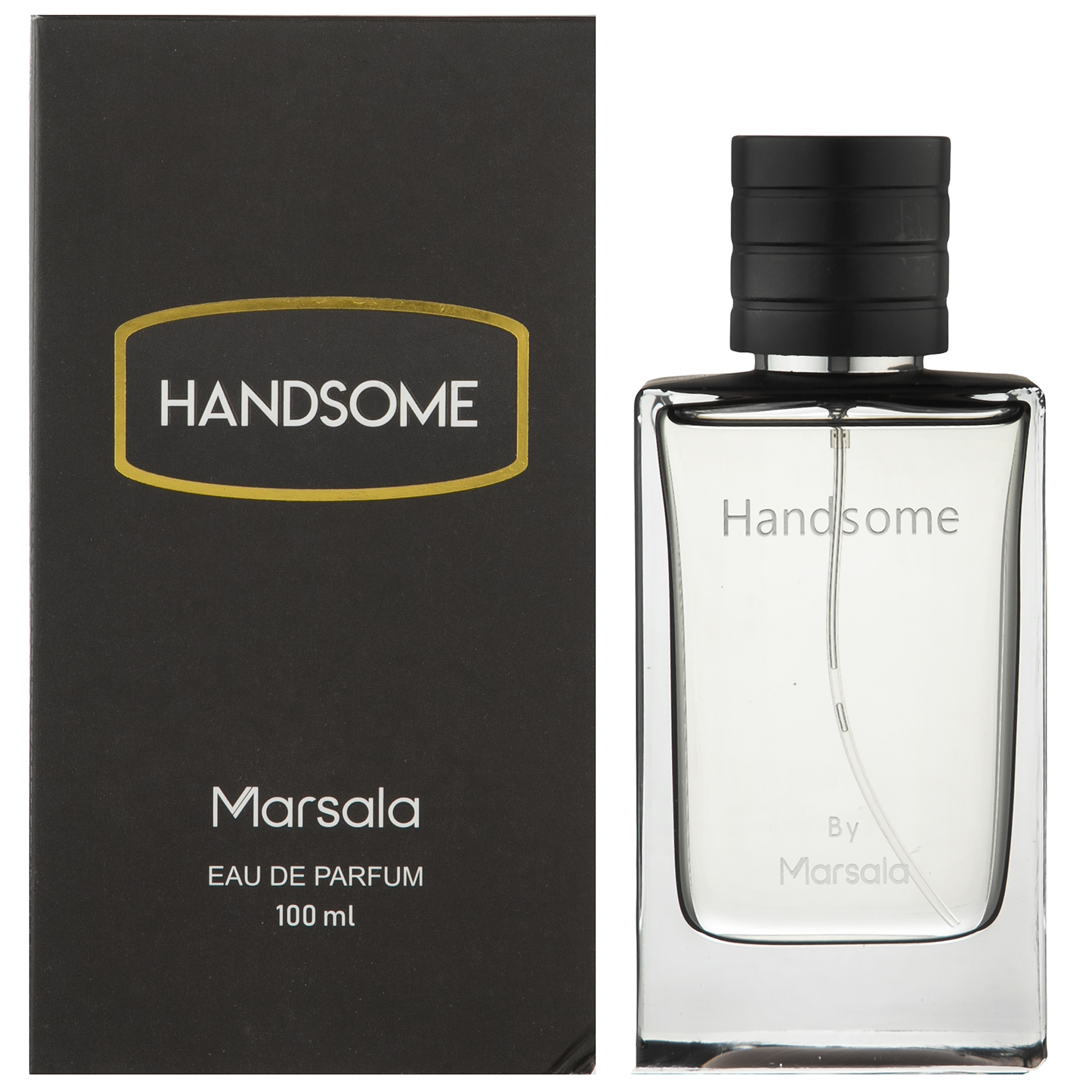 ادو پرفیوم مردانه مارسالا مدل HANDSOME حجم 100 میلی لیتر