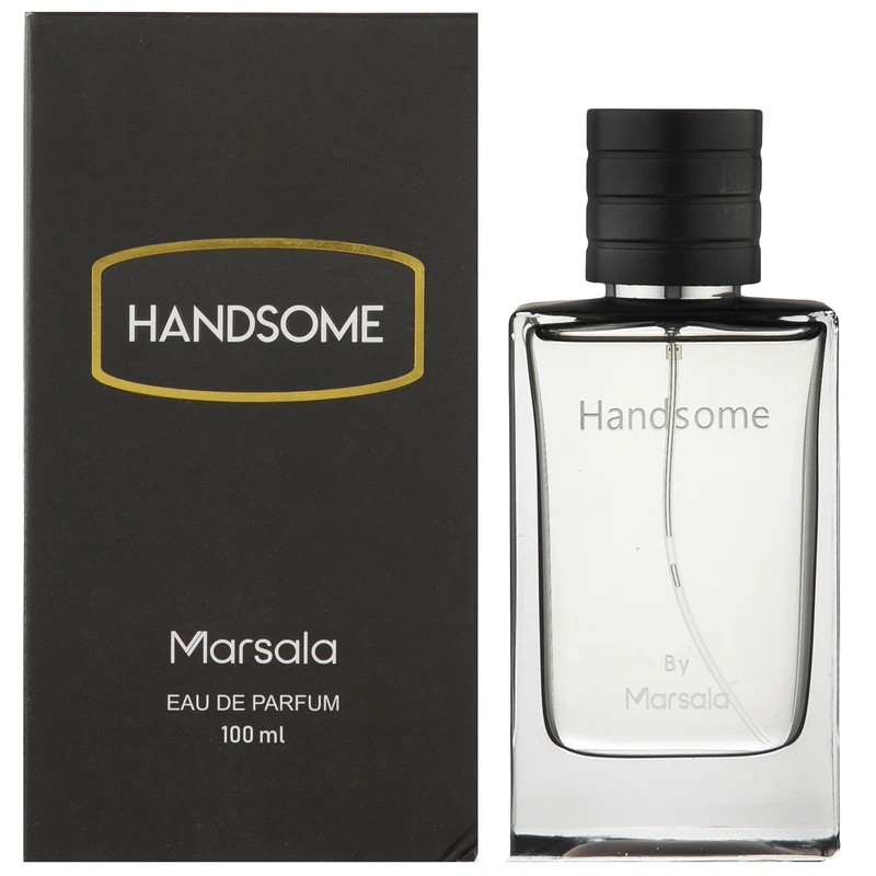 ادو پرفیوم مردانه مارسالا مدل HANDSOME حجم 100 میلی لیتر