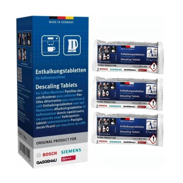 قرص های تمیزکننده اسپرسوساز زیمنس مدل کالک و کلین بسته 2 عددی