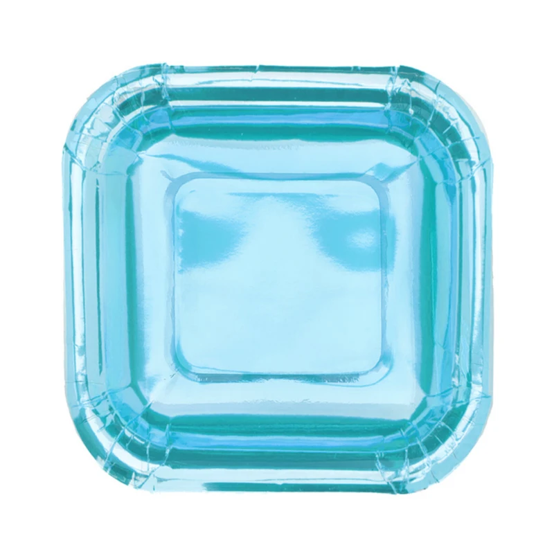 پیش دستی کاغذی یکبار مصرف مدل متالایز مجموعه 20 عددی