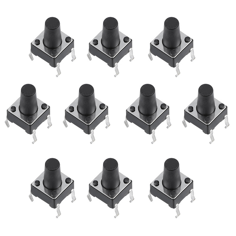 میکرو سوئیچ مدل Vertical-6×6×9.5-4P بسته 10 عددی
