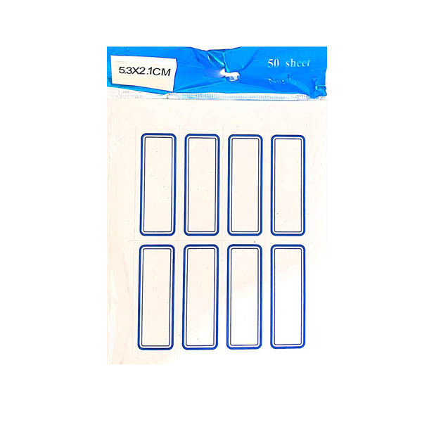 برچسب مدل M8 بسته 50 عددی