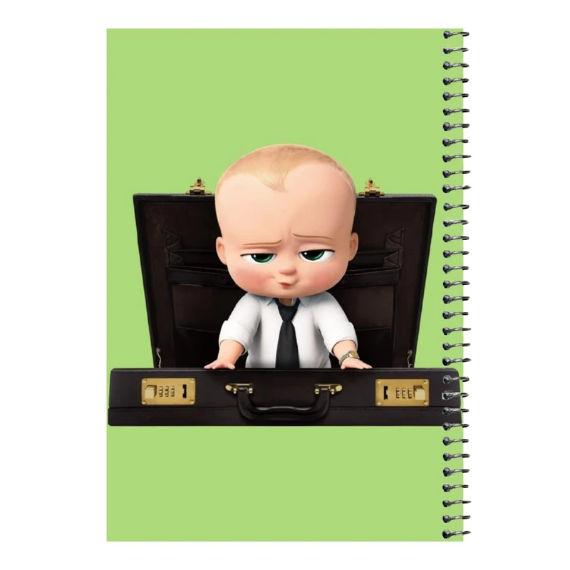 دفتر مشق 80 برگ اس جی مدل بچه رئیس    