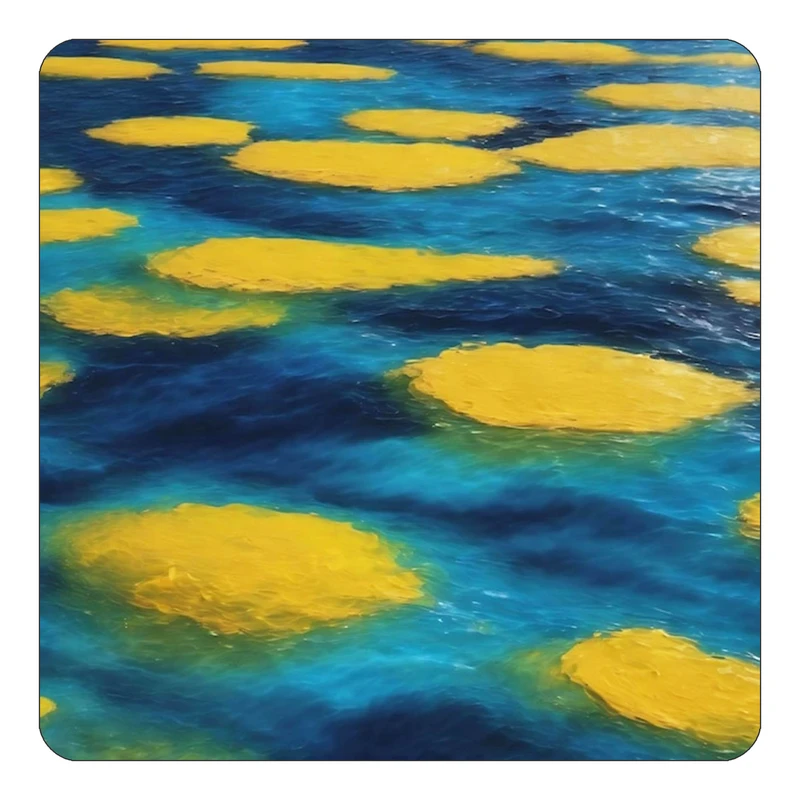 مگنت کاکتی طرح نقاشی رنگ روغن مدل mp70893