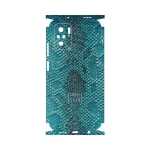 MAHOOT Blue Snake Skin-FullSkin Cover Sticker for Xiaomi Poco M5s