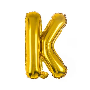 بادکنک فویلی طرح حروف انگلیسی مدل K