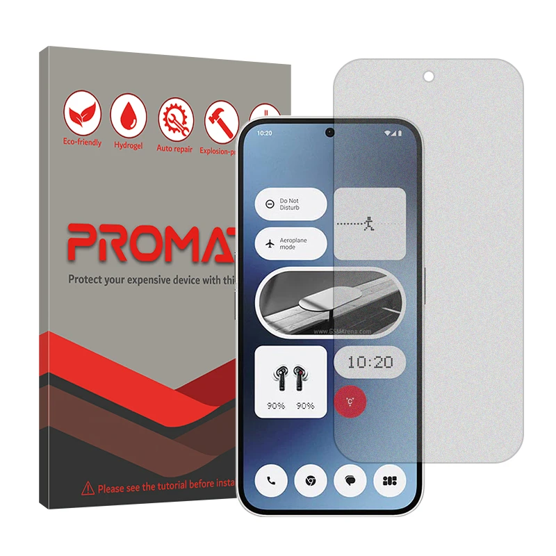 محافظ صفحه نمایش مات پرومیت مدل Resistant مناسب برای گوشی موبایل ناتینگ فون 2a