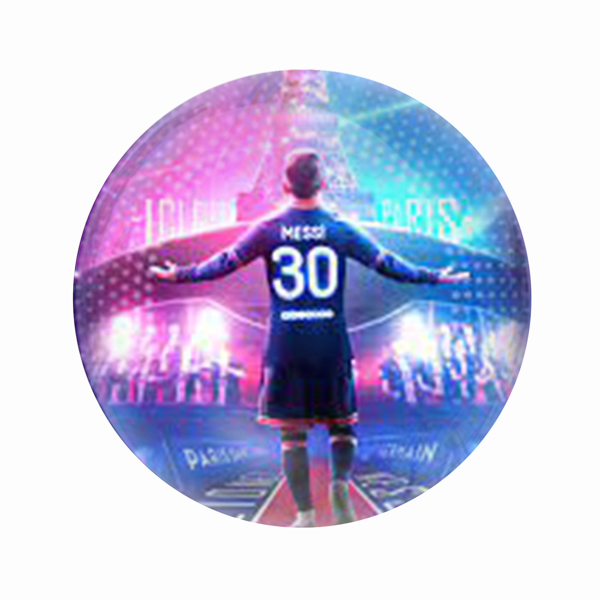 مگنت عرش طرح ورزشی لیونل مسی Messi کد Asm4632