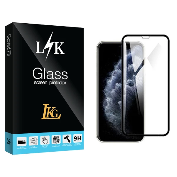محافظ صفحه نمایش ال کا جی مدل LK Glass مناسب برای گوشی موبایل اپل iPhone xs