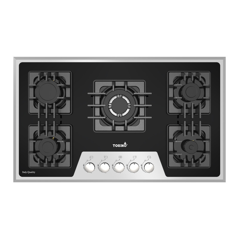 اجاق گاز برقی پنج شعله تورینو پلاس مدل TG501M