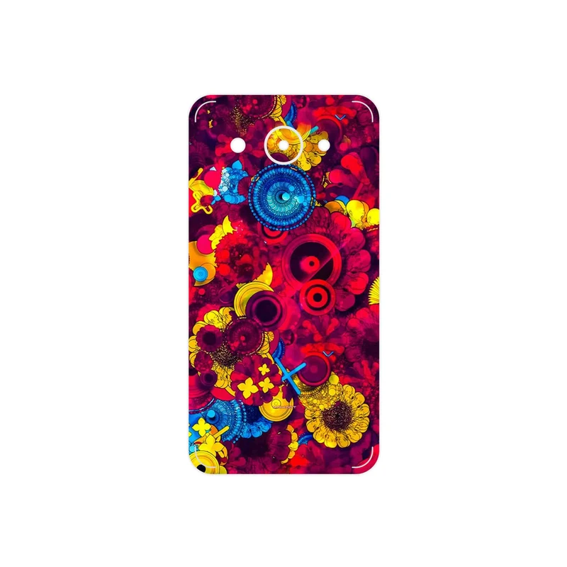 برچسب پوششی ماهوت مدل Vector Flower Garden Digital Art مناسب برای گوشی موبایل هوآوی Y3 2017