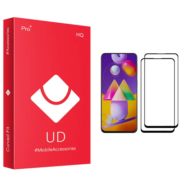 محافظ صفحه نمایش یو دی مدل +PRO مناسب برای گوشی موبایل سامسونگ Galaxy M31s بسته دو عددی