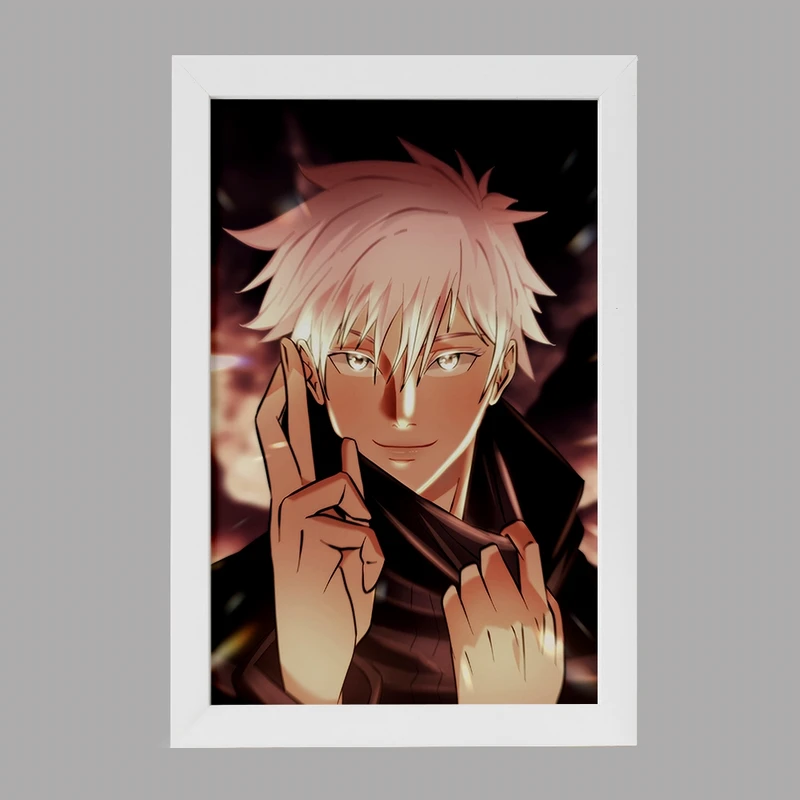 تابلو خندالو مدل گوجو ساتورو انیمه جوجوتسو کایزن کد F1578