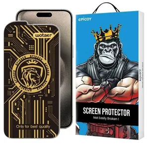 Glass Screen Protector Epicoy Wotaer Privacy For Apple iPhone 15 Pro Max