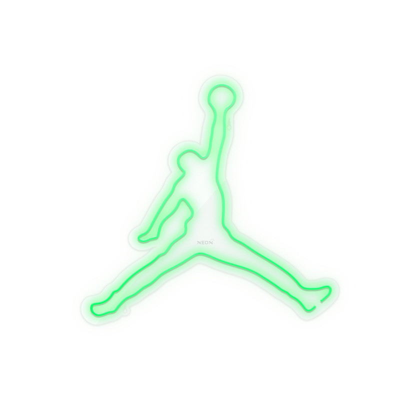 چراغ دیواری نئون دیزاین طرح Jordan_GR