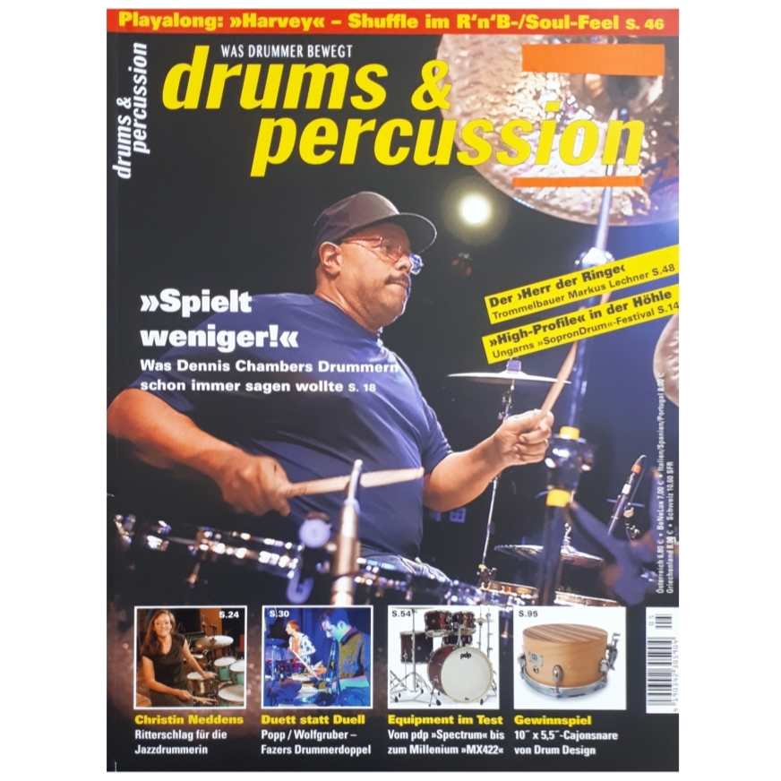 مجله drums and percussion اكتبر 2019