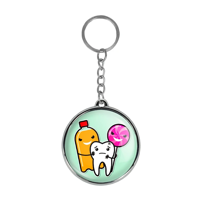 جاکلیدی خندالو طرح دندان و دندانپزشکی کودکانه مدل دوطرفه کد 2777527776