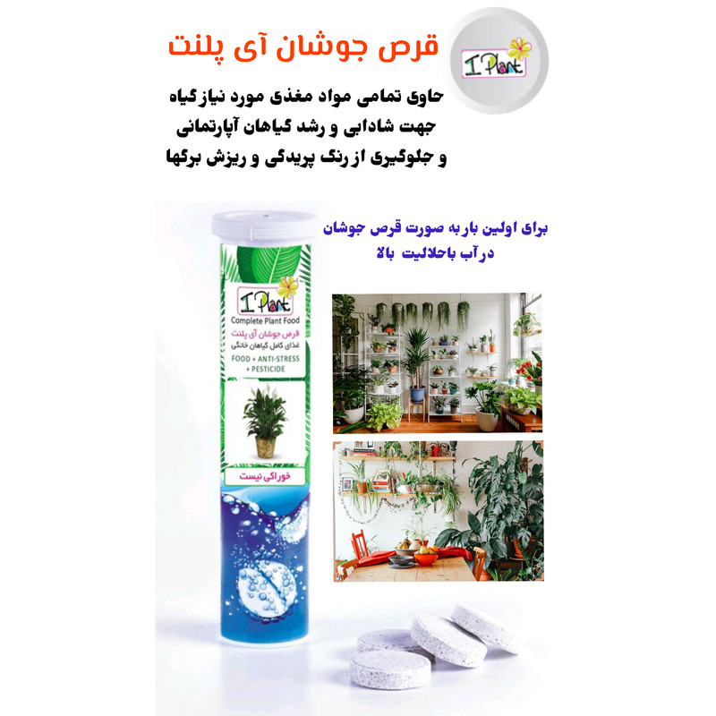 کود کامل گیاهان آپارتمانی ایپلنت مدل plant01 وزن 100 گرم