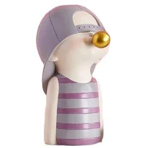 مجسمه هوم لاکس مدل پسر فلاور گلدان