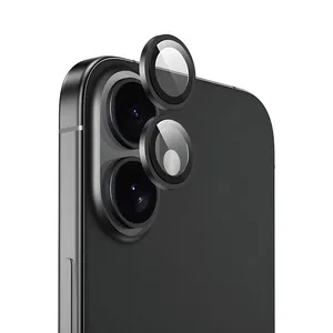 محافظ لنز دوربین شیشه‌ای اسپیگن مدل Optik Pro مناسب برای گوشی موبایل اپل iPhone 16