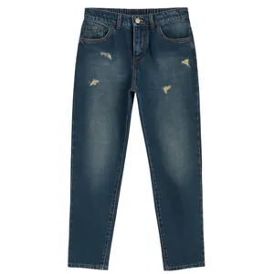 شلوار جین مام فیت زنانه مدل MND1997