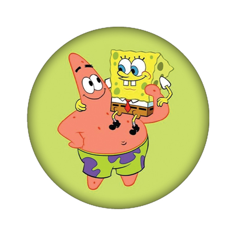 استیکر تزئینی موبایل مدل باب اسفنجی کد 3233