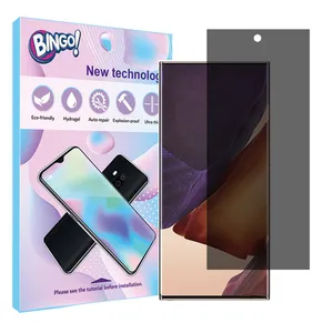 Bingo Tough model privacy screen protector suitable for Samsung Galaxy Note20 Ultra 5G mobile phone