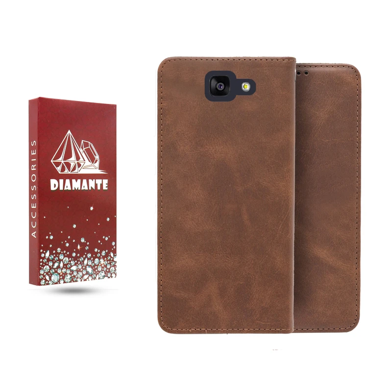 کیف کلاسوری دیامانته مدل قفل مگنتی مناسب برای گوشی موبایل سامسونگ Galaxy J7 Prime